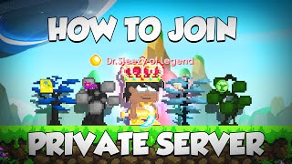 How To Join Growtopia Private Server PCANDROIDIOSMAC Works 100 2024 [upl. by Eidas]