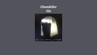 Sia  Chandelier Sped Up Version [upl. by Wakerly]