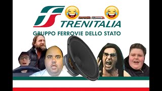 Annunci ASSURDI Trenitalia LE ORIGINI PARODIA 7 [upl. by Llerrut660]