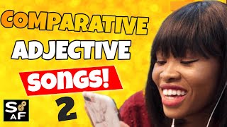 🆕Comparative Adjective Songs 👉🏾 Comparative Adjectives Song ESL Official Video 2 [upl. by Benedicto]