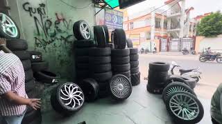 17 inch alloy wheels with tyre low price trial video ￼ [upl. by Keeryt]