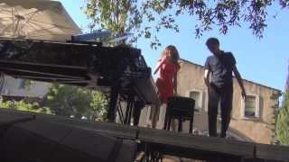 La Roque dAntheron 2013 Ensemble en residence Aventure piano duo Part 4 [upl. by Min]