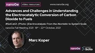 Electrocatalytic Conversion of Carboni Dioxide to FuelsMarc Koper [upl. by Wagner]