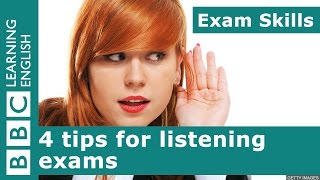 Exam Skills 4 tips for listening exams [upl. by Bolger562]