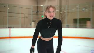 Amber Glenn previews her quotHit the Road Jackquot  20222023 Senior Short Program [upl. by Macknair777]