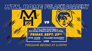 Mountain Home Bombers Football vs Pulaski Academy Bruins Football [upl. by Einej982]