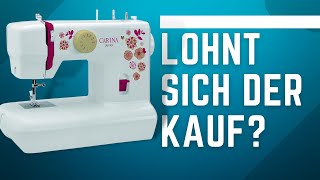 Carina Junior ► Mechanische Nähmaschine für NähEinsteiger im Test [upl. by Michey45]