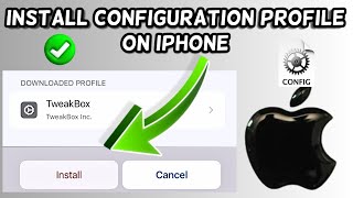 How to Install Configuration Profile on iPhone  iPhone profile configuration [upl. by Collette]