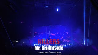 The Killers  Mr Brightside  Dublin 2024 [upl. by Marchal]