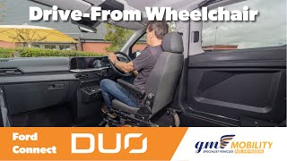 Ford Grand Connect Duo  DrivefromWheelchair Car [upl. by Nordna]