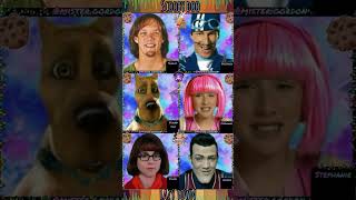 Equipo Scooby Doo Vs Equipo Lazy TownTikTok Challenge Humor shorts YouTube [upl. by Rees]