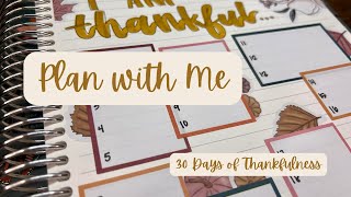 Plan with Me  Gratitude Page  EC Weekly Planner [upl. by Assenov]