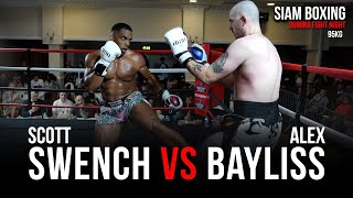 BIG KO  Scott Swench vs Alex Bayliss  95kg Full Fight  Domin8 Fight Night [upl. by Alial]