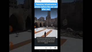 🥹palestine infrastructure damage before the war and after war mindwarehouse orchestrated [upl. by Eeleak]