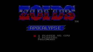 Zoids Apocalypse intro  NES game [upl. by Parthena]