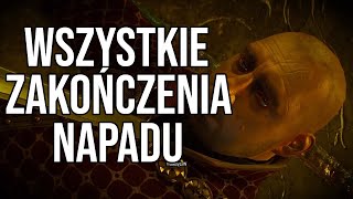 Wiedźmin 3 Wszystkie zakończenia napadu na dom aukcyjny [upl. by Anenahs]