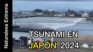 Tsunami Japón 2024 [upl. by Ialohcin3]