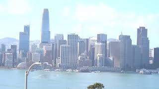 NORWEGIAN JEWEL cruise ship shot from YerbaBuena Island Sat 11022024 San Francisco CA [upl. by Brawner263]