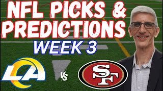 San Francisco 49ers vs Los Angeles Rams Predictions and Picks  2024 NFL Week 3 Bets [upl. by Odnalro]