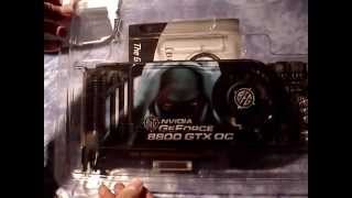 Unboxing BFG 8800 GTX OC [upl. by Padegs]