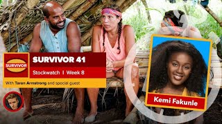 Survivor 41 Stockwatch Week 8  Kemi Fakunle [upl. by Htebzil]