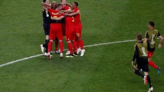 Mondiali impresa del Belgio contro il Brasile 21 Diavoli Rossi in semifinale [upl. by Kerwon]