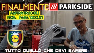 aspiratrucioli Parkside mod PASA 1200 A1 [upl. by Mathe102]