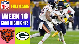 Chicago Bears vs Green Bay Packers WEEK 18 FULL GAME  NFL Highlights 2023 [upl. by Nnazil]