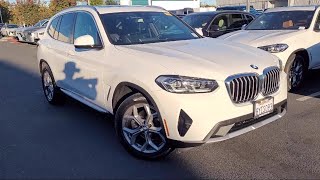 2022 BMW X3 xDrive30i Sport Utility Santa Rosa Rohnert Park Petaluma Sebastopol Windsor Cotati [upl. by Edaj222]