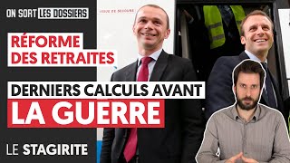 RÉFORME DES RETRAITES  DERNIERS CALCULS AVANT LA GUERRE [upl. by Oijres393]