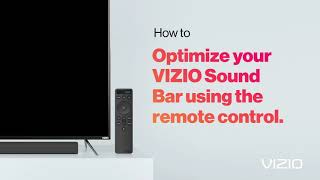 VIZIO Support  How to Use your VIZIO Sound Bar Remote Control and EQ Settings [upl. by Rimas]