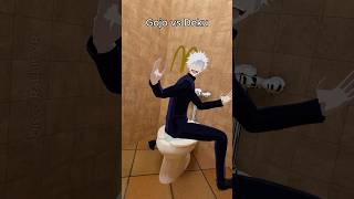 Gojo vs Deku Hollow Brown mha jjk gojo gojosatoru deku mcdonalds anime hollowbrown vrchat [upl. by Porta]