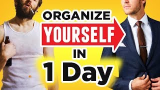 ORGANIZE Your Life In ONE Day 10 Simple Steps To Personal Organization [upl. by Anna-Diane]