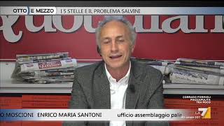 Travaglio su Salvini e la riapertura delle case chiuse Quanti voti porta Non so dipende da [upl. by Ytirehc]