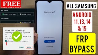 Samsung Frp Bypass 2024  New Security Android 11 12 13 14 amp 15 100  Samsung Frp Unlock [upl. by Rhodia]