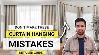 Best Curtain And Blinds  Design Mistakes  Rod vs Tracks  Design Guide  curtain rods design [upl. by Bucky]