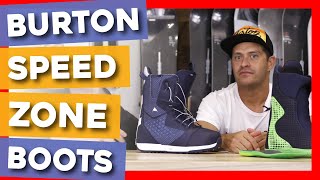 2020 Burton Speed Zone Snowboard Boots Overview [upl. by Joseito]