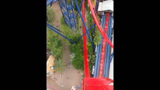 Sheikra  Busch Gardens Tampa front row [upl. by Ossy]