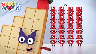 2024 Math Challenge  Kindergarten Math for Kids  123  Learn to count  Numberblocks [upl. by Marylee]