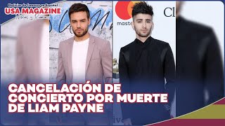 Noticia Zayn Malik cancela concierto en San Francisco tras la muerte de Liam Payne [upl. by Areikahs]