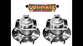 2005 Chevrolet Uplander rear wheelbearing replacement in 30 min or less [upl. by Radmilla]