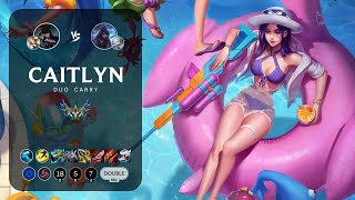 Caitlyn ADC vs Aphelios  EUW Challenger Patch 147 [upl. by Infeld967]