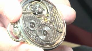 Hamilton Model 992 Railroad Pocket Watch by The Pocket Watch Guy [upl. by Assiral]