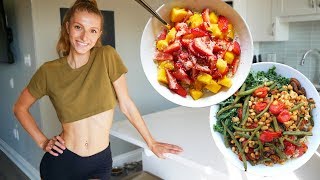 What I Eat in a Day ON MY PERIOD vegan  How to Eat Intuitively [upl. by Mor]