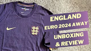 England 202425 Away shirt DriFIT ADV Unboxing amp Review [upl. by Llennej53]