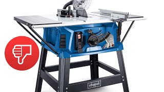 Scheppach Table Saw Unboxing and ReviewReasons not to buy [upl. by Sill]