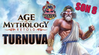 RED BULL MİTOLOJİK TURNUVA  SON 8  AGE OF MYTHOLOGY RETOLD Red Bull Wololo El Reinado [upl. by Sunil]