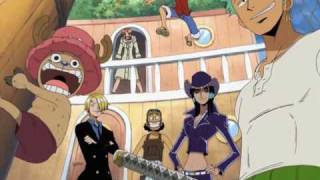 One Piece OP 03  Hikari E FUNimation English Dub Sung by Vic Mignogna Subtitled [upl. by Pitt]