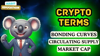 Mastering the Crypto Basics Bonding Curves Circulating Supply and Market Cap Explained 🚀 [upl. by Chaworth148]