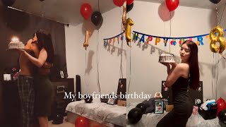 I decorated my bfs room for his birthday [upl. by Retsila535]